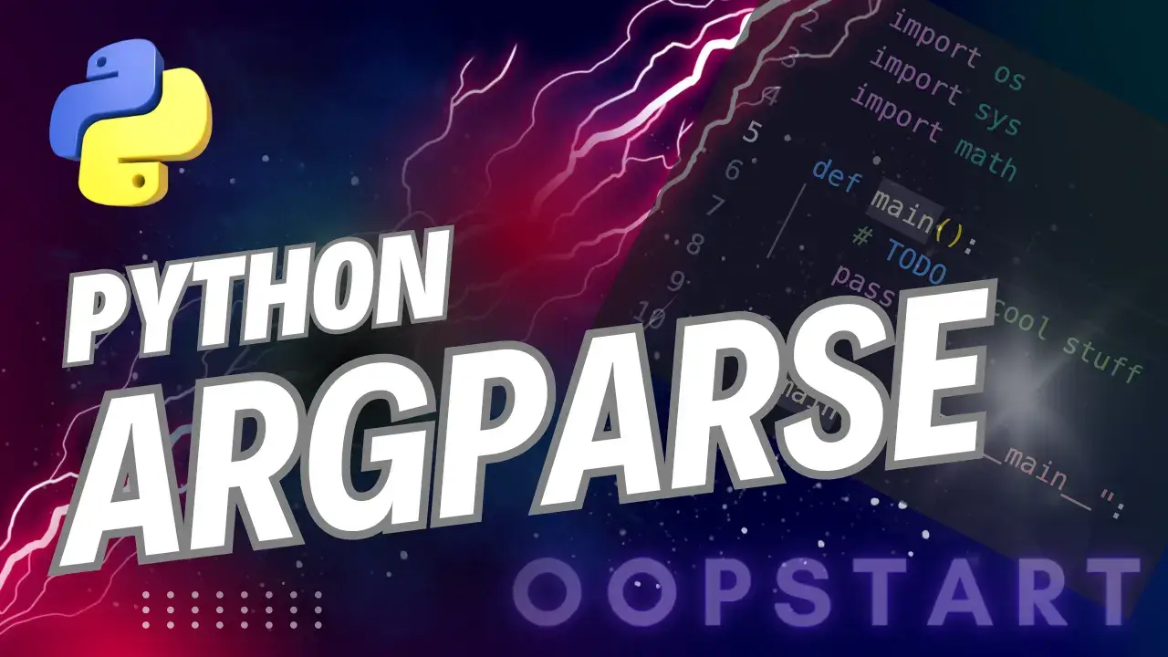 Lightning bolt and Python code snippet with "Python Absolute Value" in blocky caps